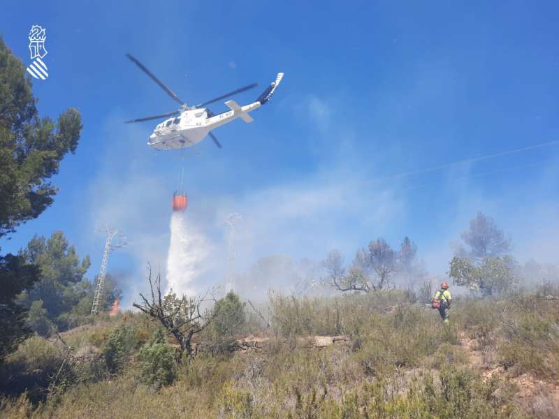 Imagen de archivo de un incendio. /EPDA