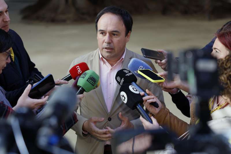 El sndic del PP y secretario general del partido en la Comunitat, Juan Francisco Prez Llorca. EFE Ana Escobar