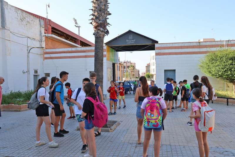 Actividades en el polideportivo de Benaguasil. EPDA
