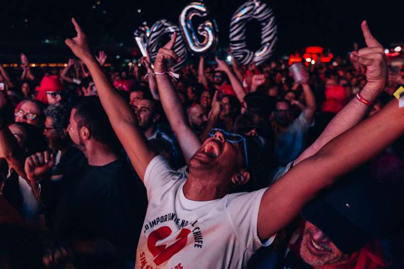 Un momento de un concierto del Low Festival. EFE