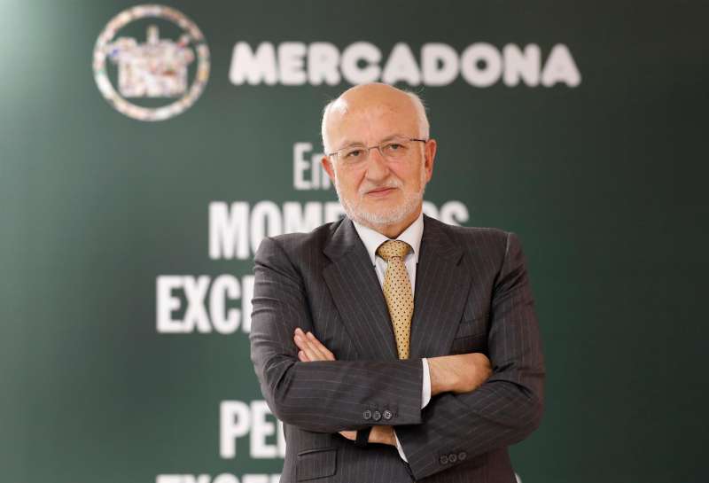 El presidente de Mercadona, Juan Roig. El presidente de Mercadona, Juan Roig.