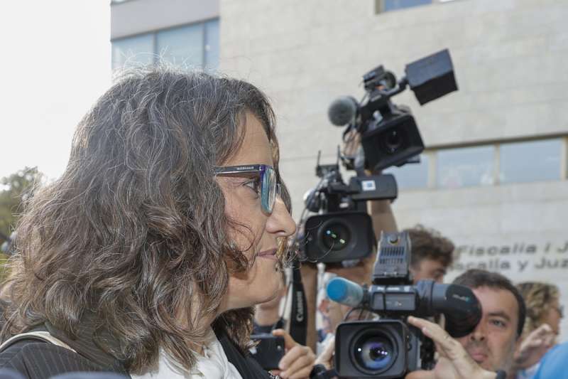 La exvicepresidenta del Gobierno valenciano y exconsellera de Igualdad y Polticas Inclusivas, Mnica Oltra. EFE Manuel BruqueArchivo
