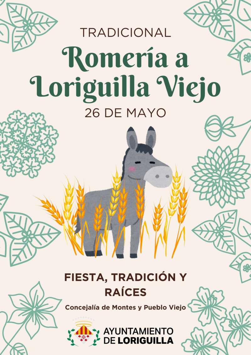 Cartel de la Romera de Loriguilla. EPDA