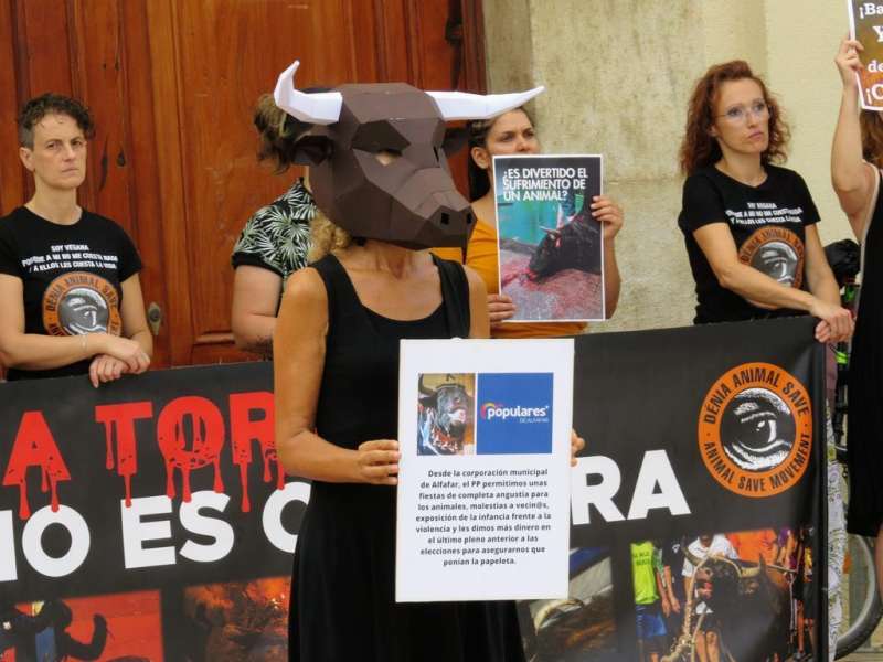 Una de las concentraciones organizadas por la plataforma. EPDA