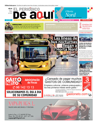 Edición PDF Periodico Horta Nord