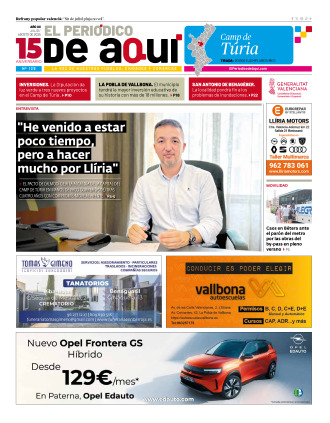 Edición PDF Noticias Camp de Túria