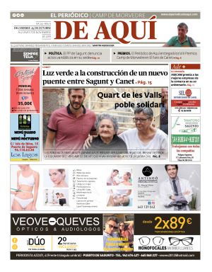 Camp de Morvedre edición del 25 10 2019
