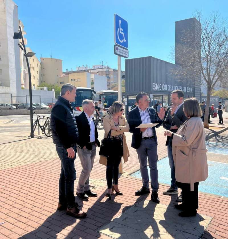Representantes del grupo Popular en la comarca de la Marina Alta. EPDA