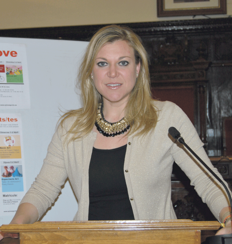 La concejal del Ayuntamiento de Sagunto, Davinia Bono