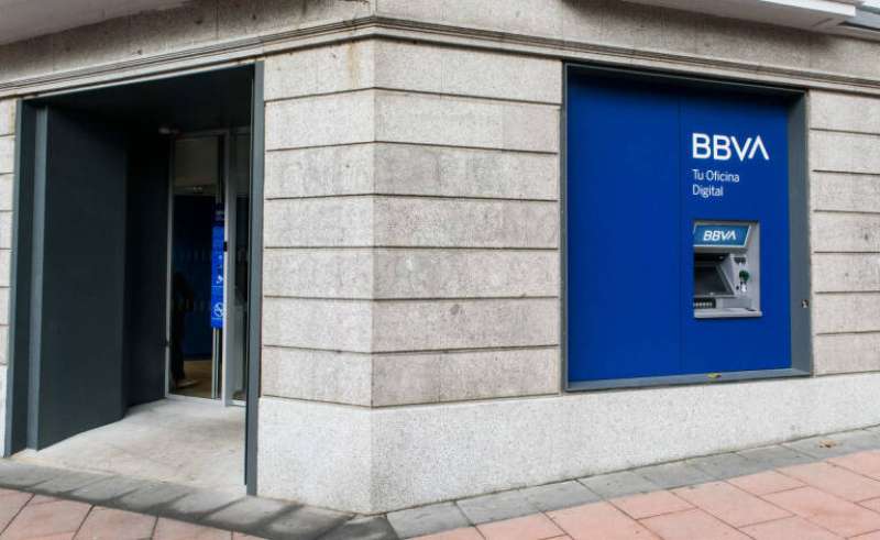 Oficina de BBVA. /EPDA