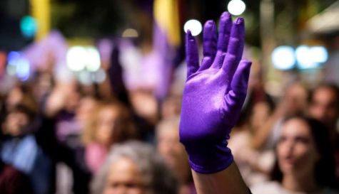 Foto de archivo de una manifestación contra la violencia de género. / EFE-Ángel Medina G.