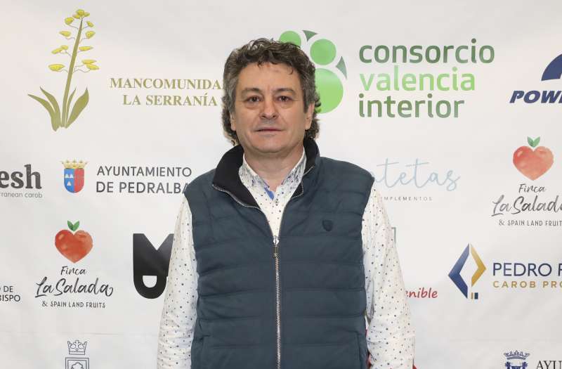 Juan Pedro Burgos en los III Premios de La Serranía. /ELVIRA FOLGUERÀ