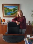 Teresa Cervera, alcaldesa de Bugarra. /EPDA