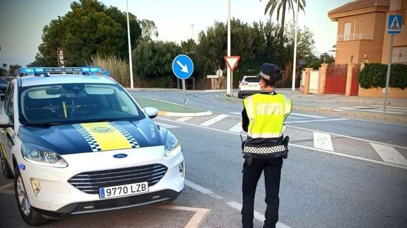 Imagen de archivo de la Policía Local de Elche.

