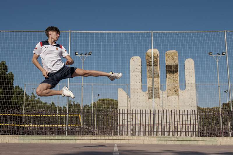 El joven taekwondista ilicitano Hugo Arillo. EFE/Archivo