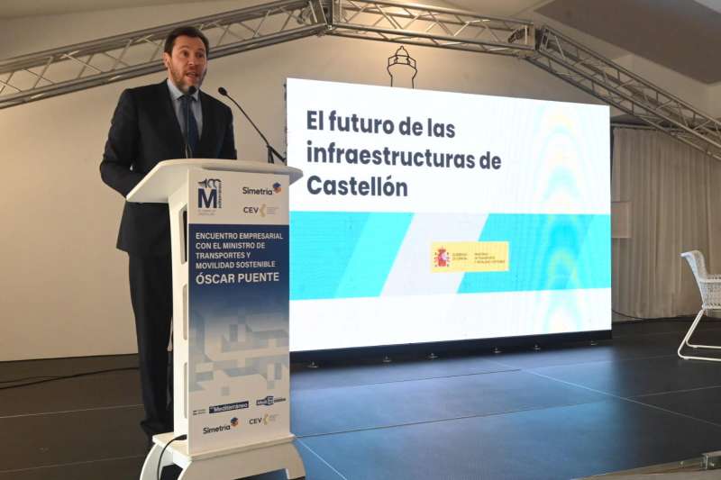 El ministro ha enviado un mensaje claro respecto a que las inversiones en Castellón se destinan a reforzar y modernizar su papel histórico como nodo de conexión. /EPDA
