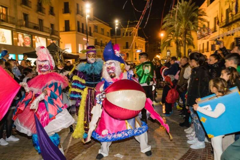 Imagen de archivo del Carnaval de Elche 2023. / EPDA