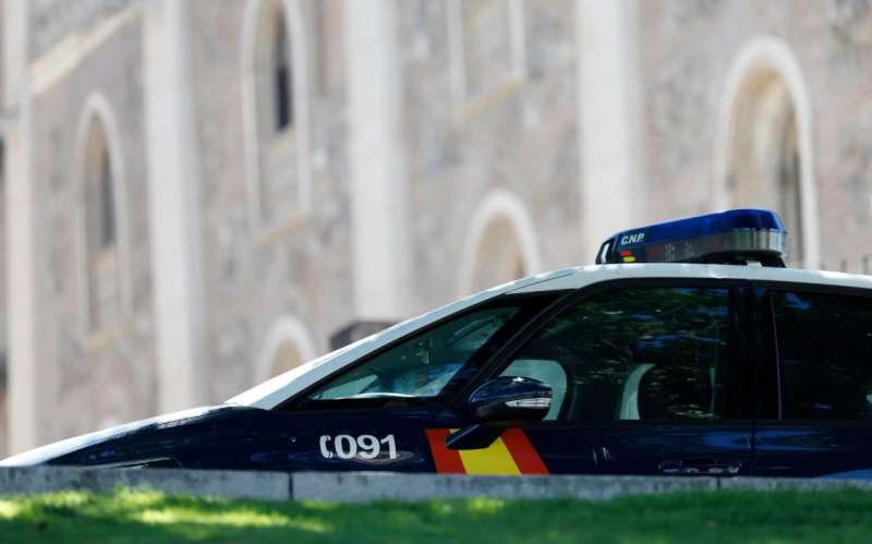 Imagen de archivo de un vehículo de la Policía Nacional. EFE/Mariscal