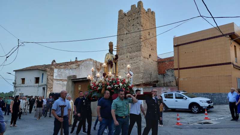 Imagen de archivo de las fiestas de la procesionario. / EPDA