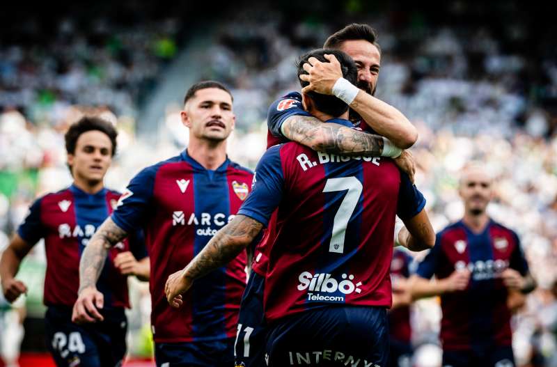 Un instante durante el partido. /LEVANTE UD