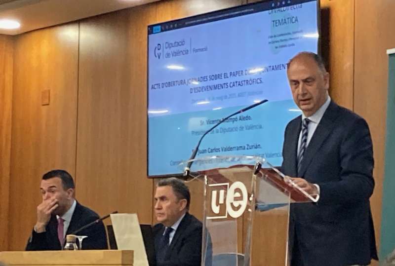 Juan Carlos Valderrama Zurián, Conseller de Emergencias e Interior./ EPDA
