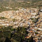 Vista aérea de Chelva, en La Serranía de Valencia. /EPDA