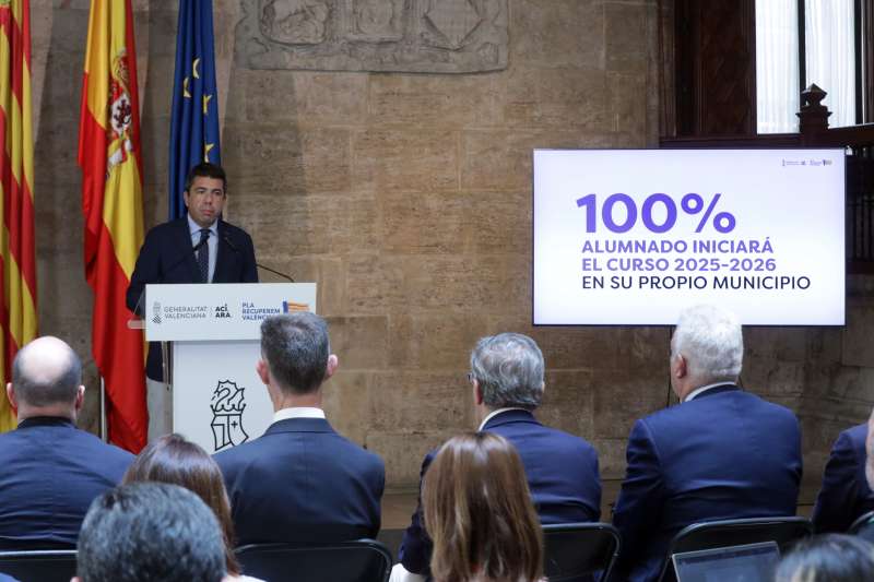 Destaca que en las nuevas cuentas públicas ?la Conselleria de Educación cuenta con un presupuesto de 7.599,15 millones de euros?. /EPDA