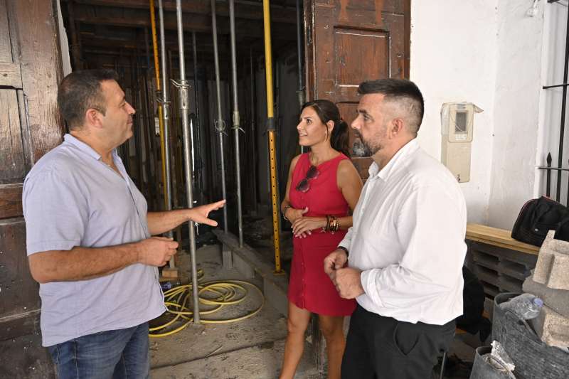 Visita al municipio de Lucena. / EPDA 