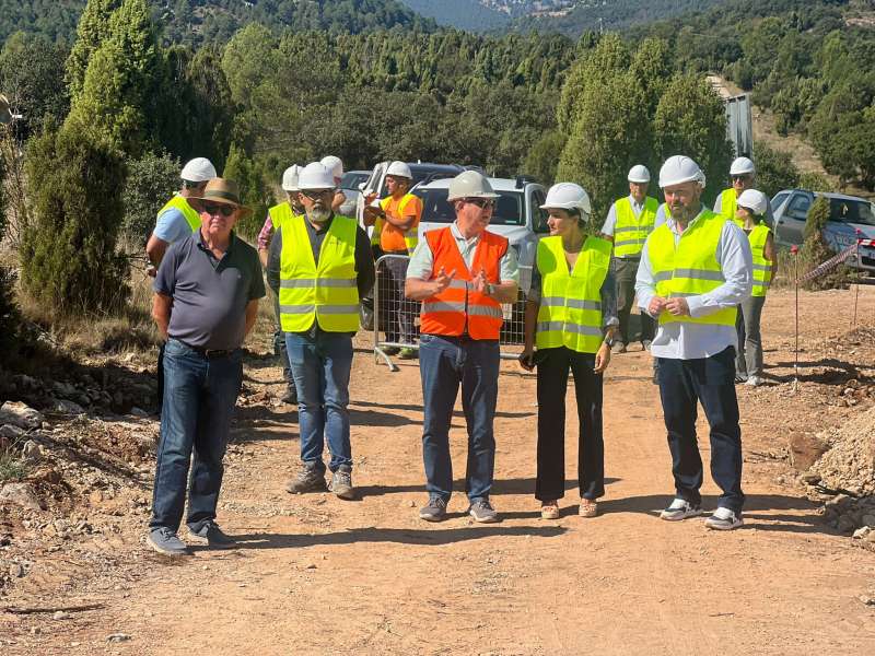 Visita a los proyectos para el suministro de agua. / EPDA 
