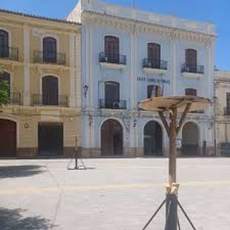 La fachada del ayuntamiento. EPDA