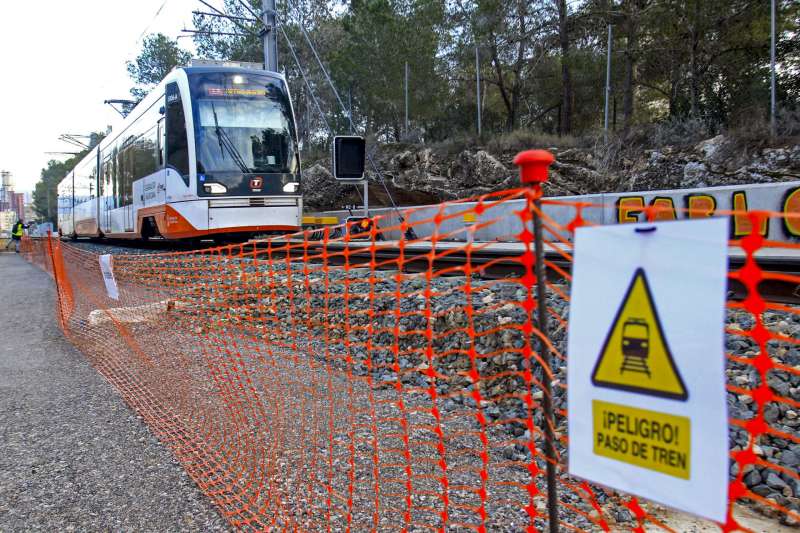 Imagen de archivo del TRAM d?Alacant. EFE/Pep Morell
