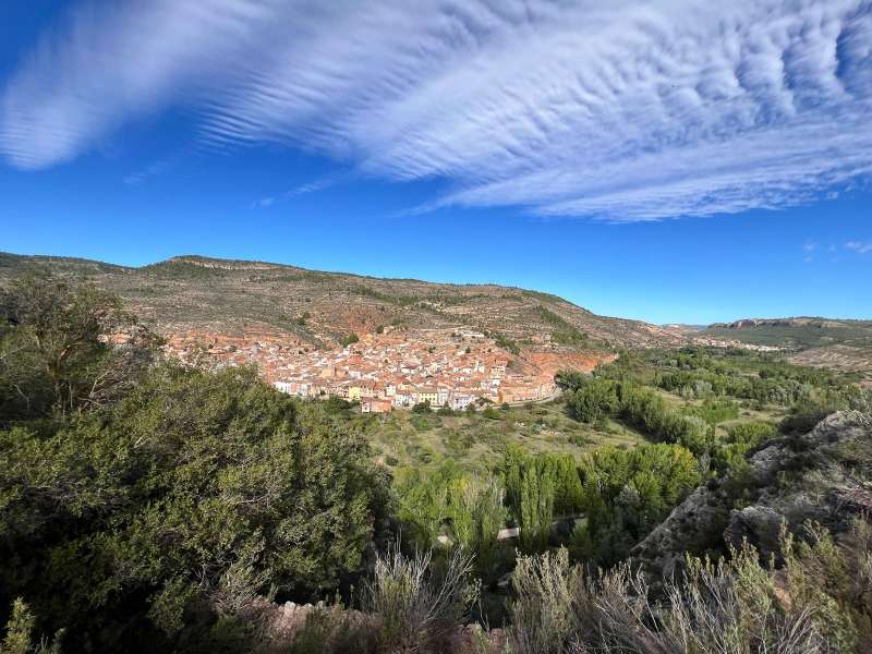 Vista del municipio de Casas Bajas. /EPDA