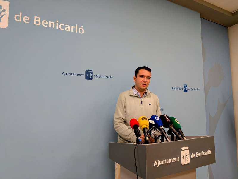 El regidor d"Hisenda del Ajuntament de Benicarló, Borja Castell. / EPDA