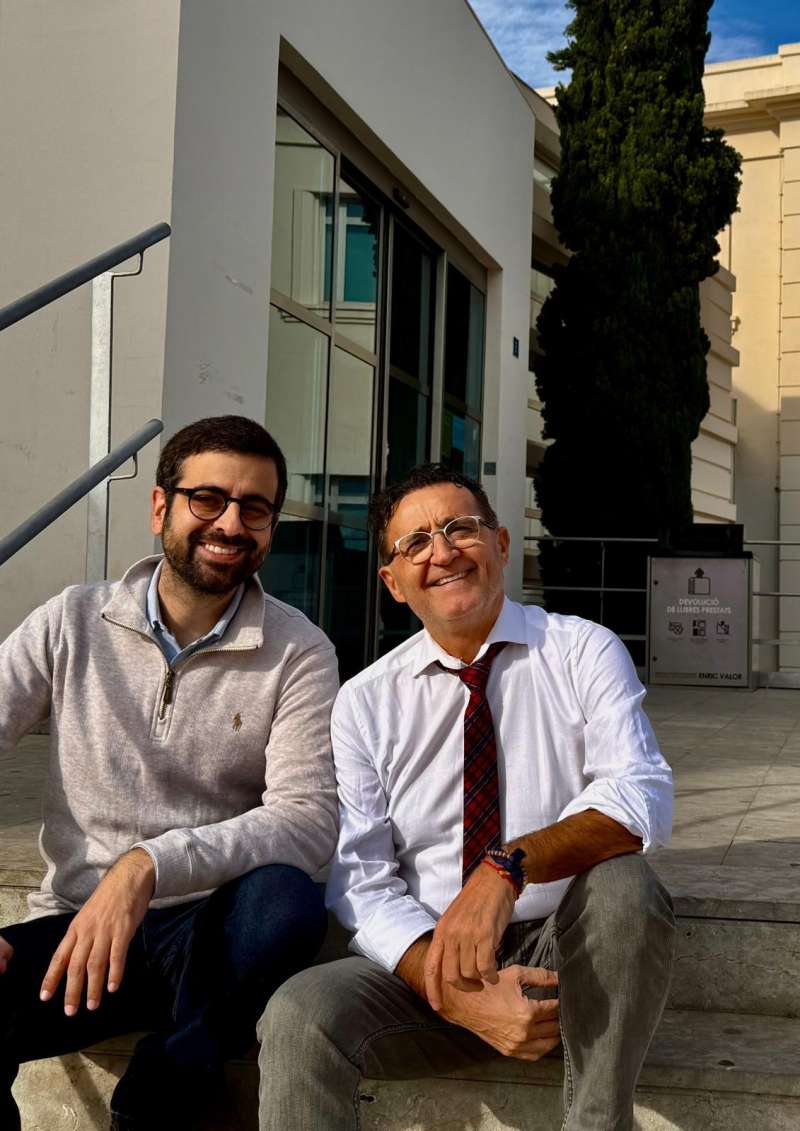 Bartolomé Nofuentes y Gilberto Martínez. / EPDA