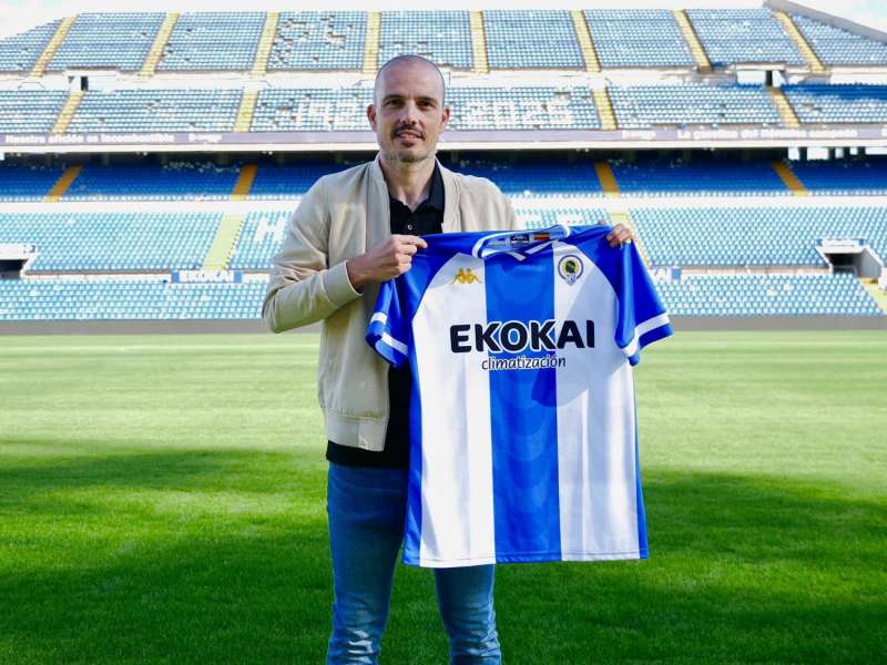 Beto Compnay, nuevo entrenador del Hércules. EFE/HérculesCF
