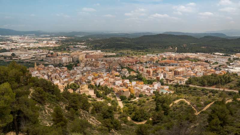 Foto panorámica de l"Alcora/ EPDA
