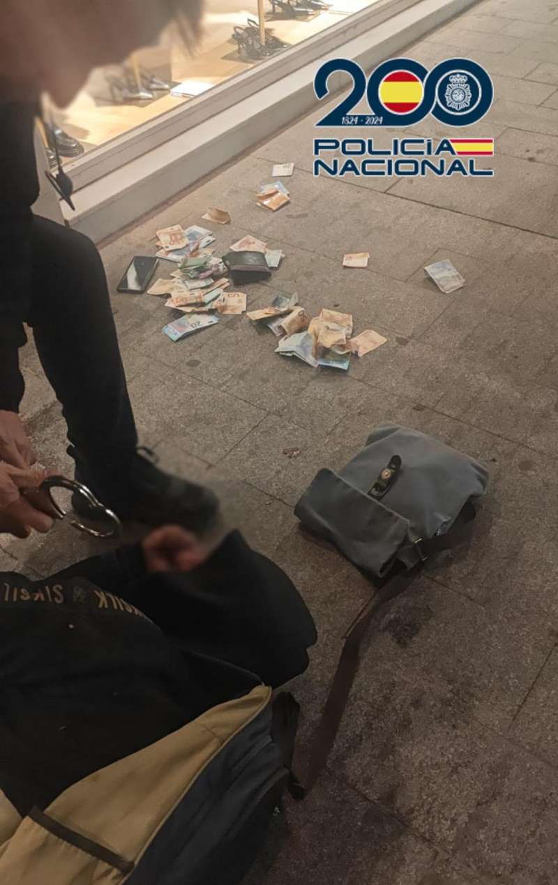 Imagen facilitada por la Policía Nacional. / EFE
