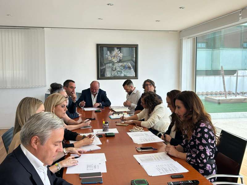Junta Rectora del Patronato de Turismo de Alicante. /EPDA