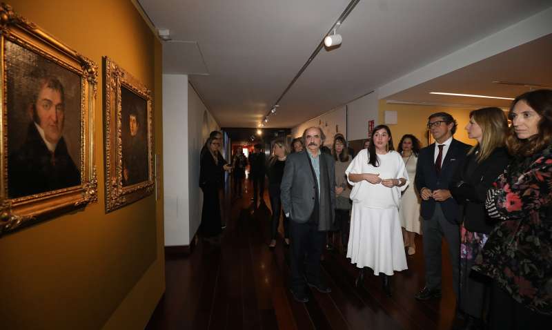 Inauguración de la nueva exposición del romanticismo del MUBAG. /EPDA