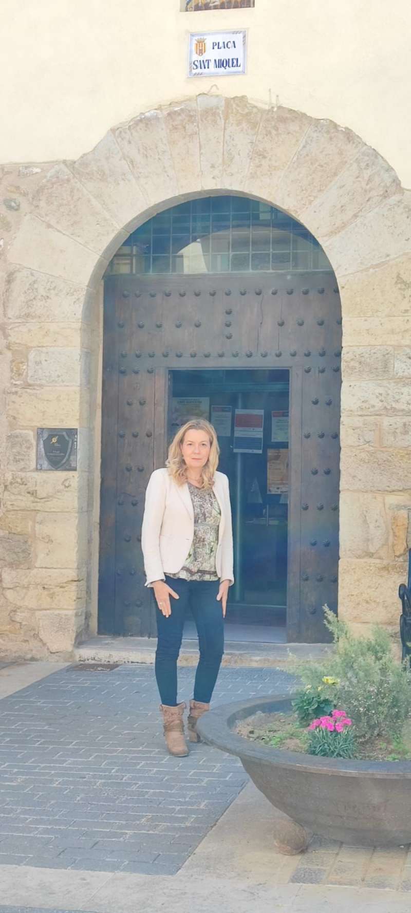 Ana Delfi Martín, concejala del PP en Forcall. / EPDA
