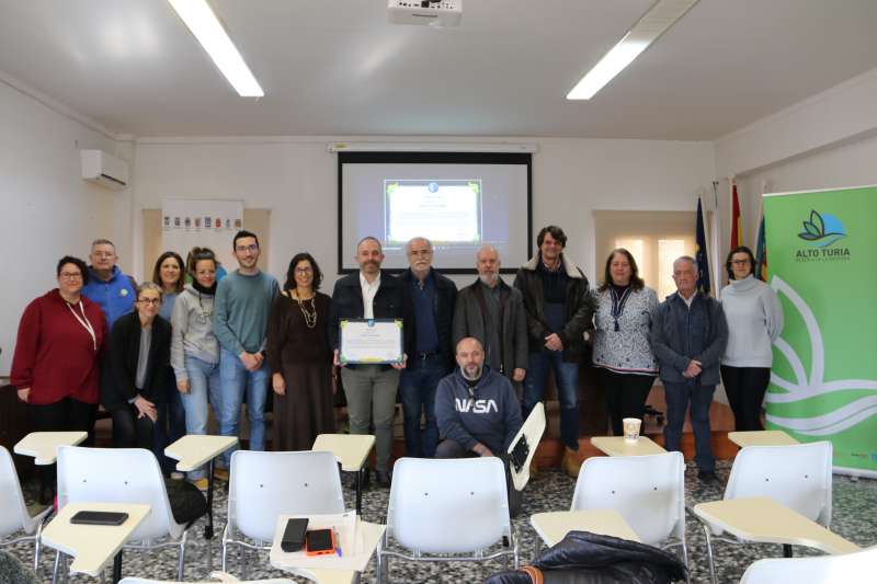 Presentación de la certificación como Reserva Starlight del Alto Turia. /JUDITH CELMA