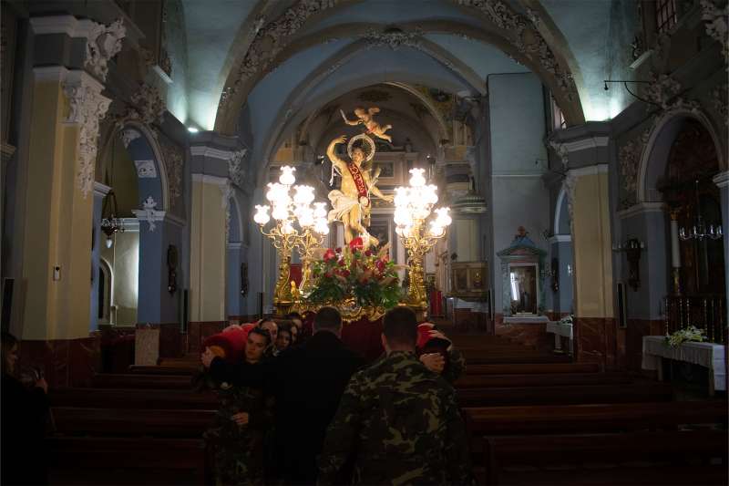 Imagen de Sant Sebastià de la Pobla de Vallbona./EPDA