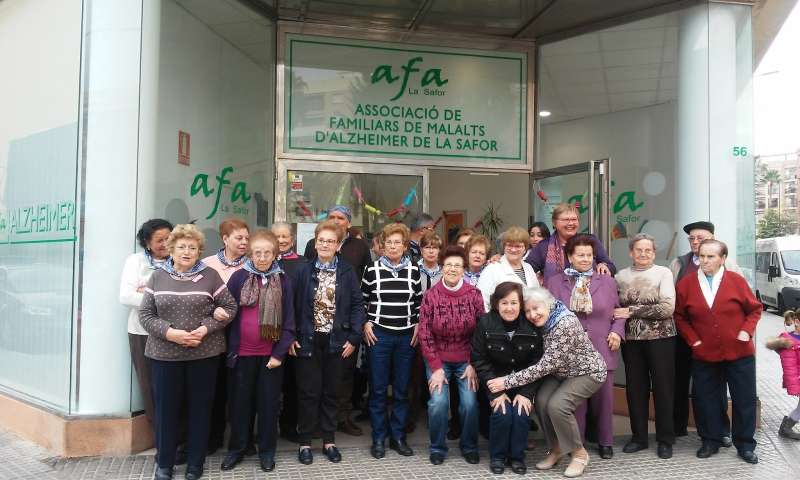 Algunes de les persones que acudixen al Centre d?Alzheimer AFA la Safor-Gandia en una imatge d"arxiu./EPDA Algunes de les persones que acudixen al Centre d?Alzheimer AFA la Safor-Gandia en una imatge d"arxiu./EPDA