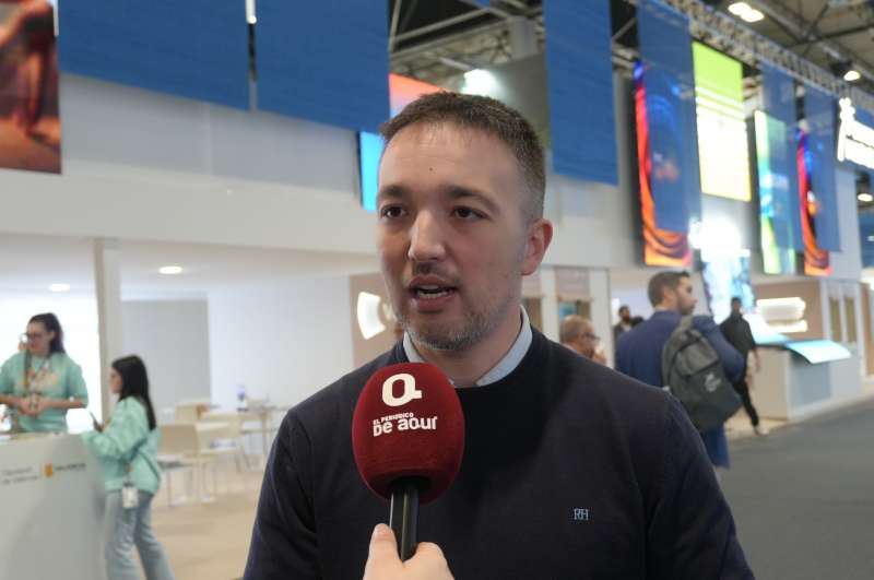 El alcalde de Llíria, Paco Gorrea, en FITUR./JUDITH CELMA
