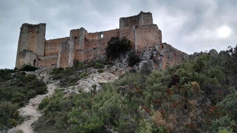 Castillo de Chirel en Cortes de Pallás./EPDA
