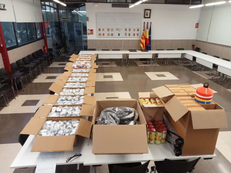 Material esportiu. /EPDA