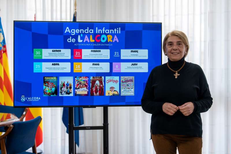 Ana Huguet presenta la programación infantil del primer semestre de 2026. / EPDA