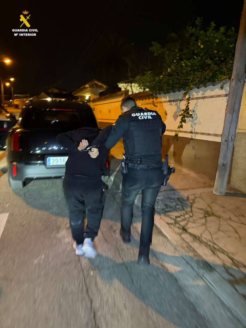 Imagen de la detención. / EPDA