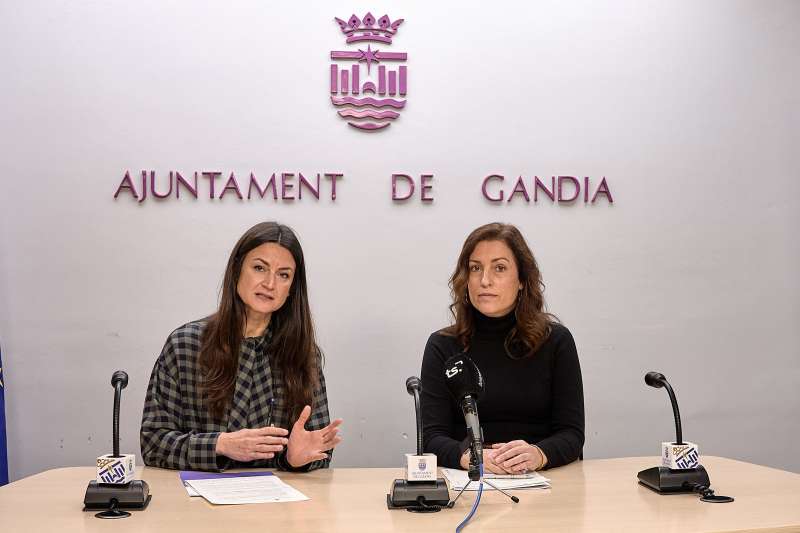 Les portaveus del Govern municipal, Esther Sapena i Balbina Sendra. / EPDA Les portaveus del Govern municipal, Esther Sapena i Balbina Sendra. / EPDA