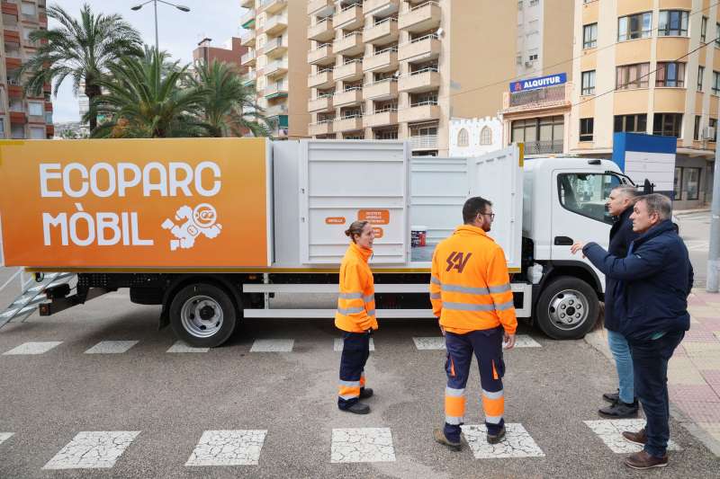 Ecoparc mòbil a Cullera. / EPDA